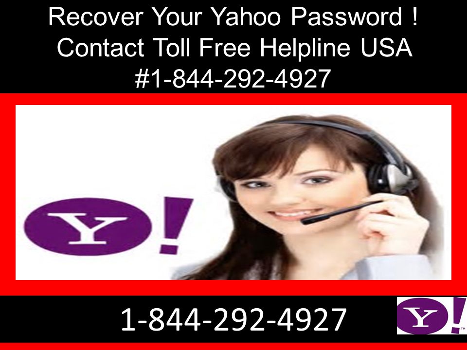 Recover Your Yahoo Password ! Contact Toll Free Helpline USA #