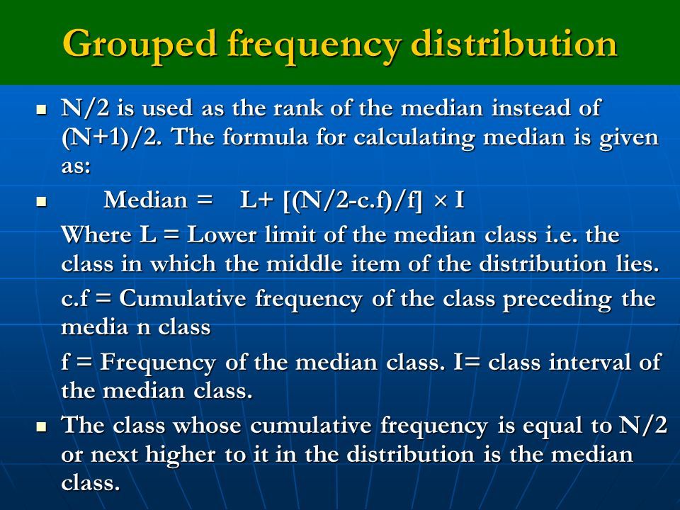 Measures Of Central Tendency Contents Descriptive Measures Measure Of Central Tendency Ct Concept And Definition Mean Median Mode Uses Ppt Download