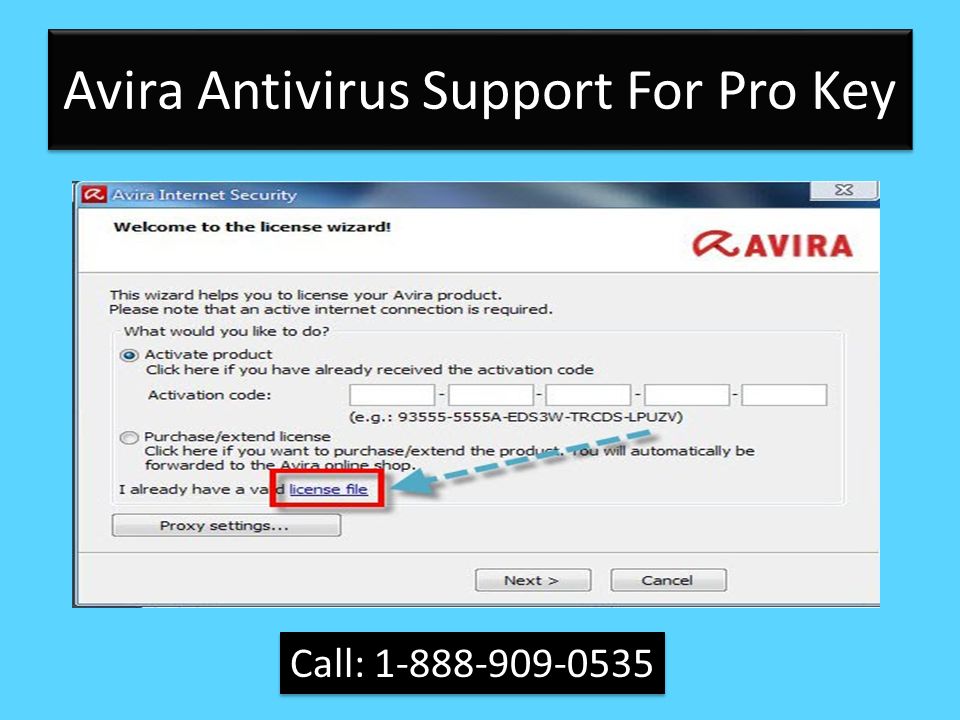 Avira Antivirus Support For Pro Key Call: