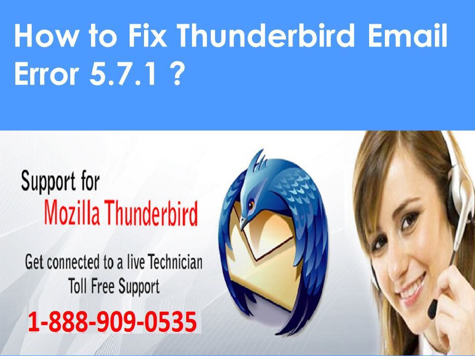 How to Fix Thunderbird  Error