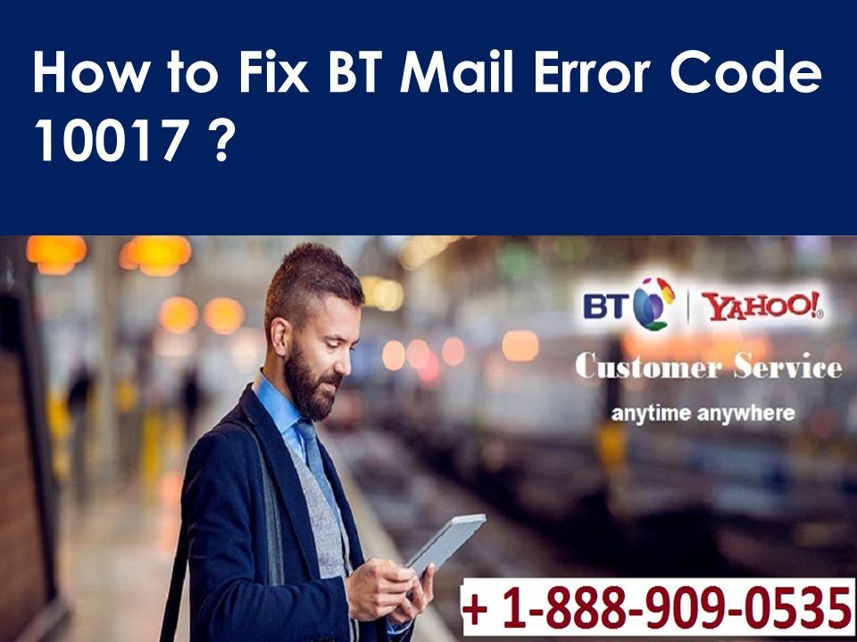 How to Fix BT Mail Error Code