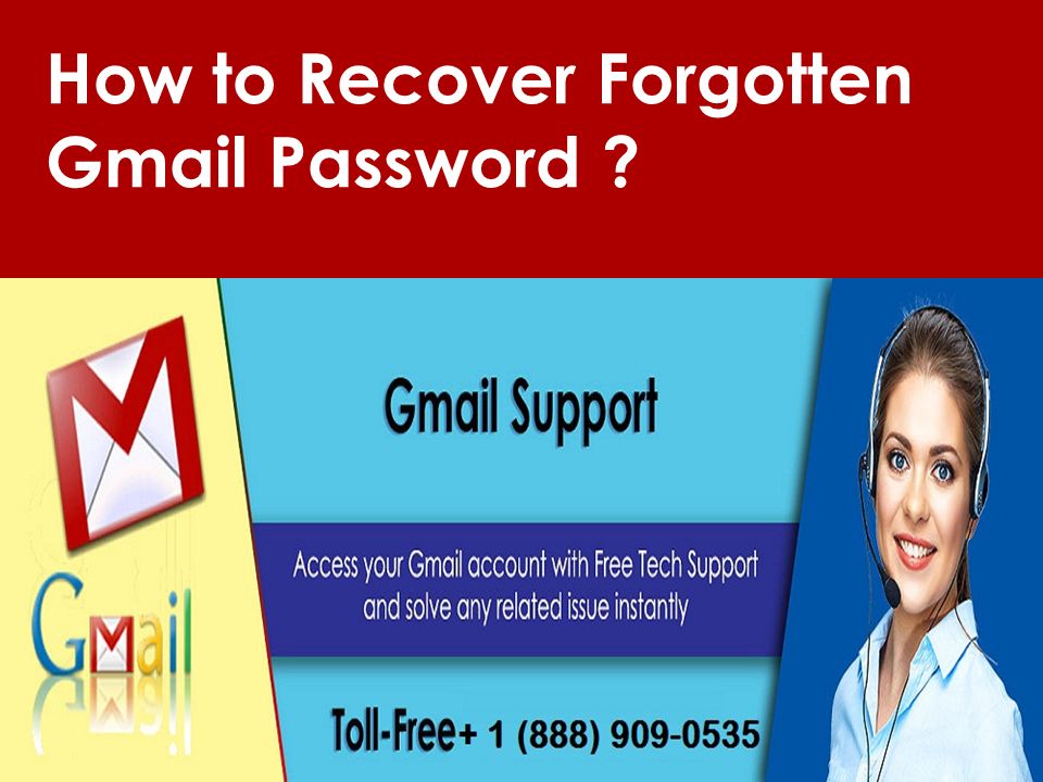 How to Recover Forgotten Gmail Password