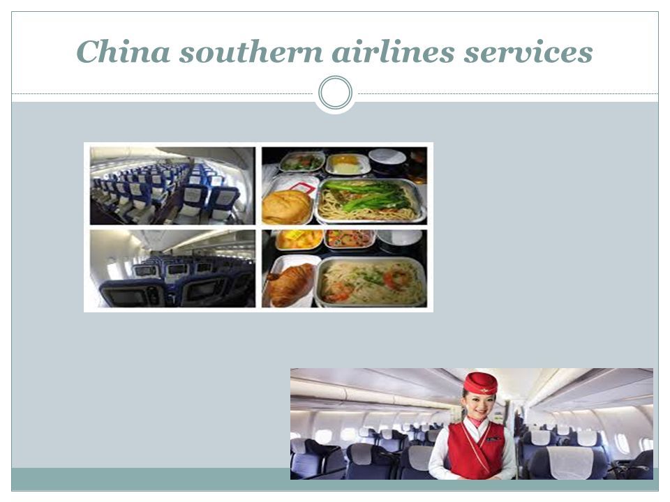 China southern airlines services