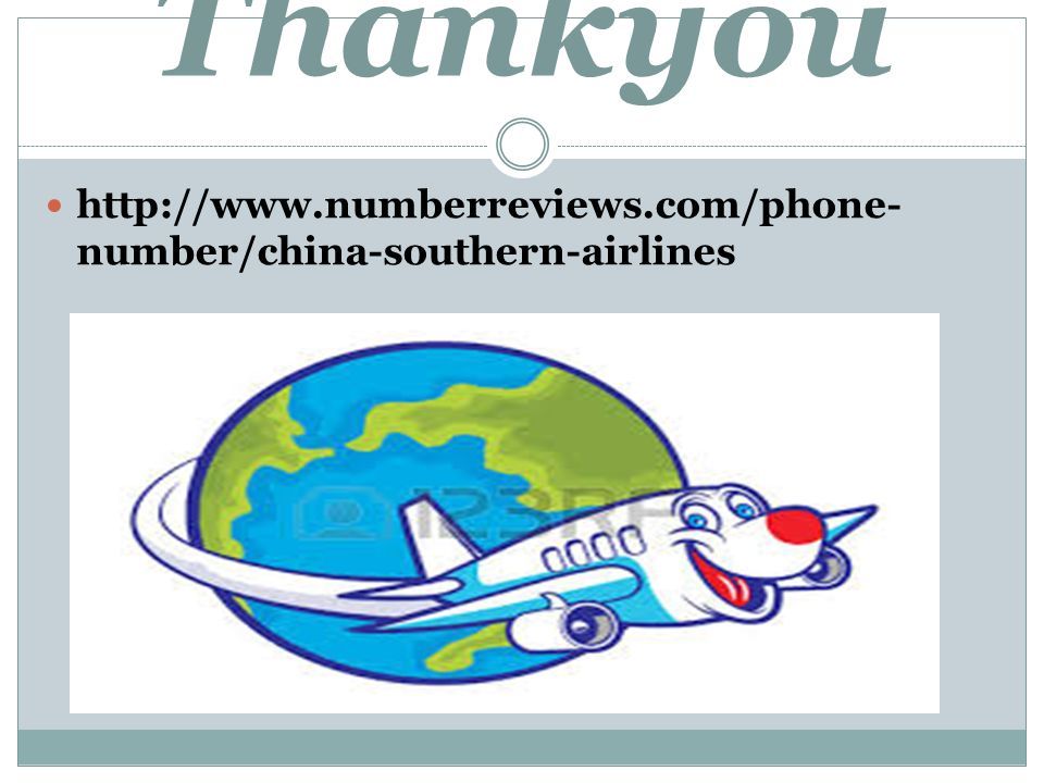 Thankyou   number/china-southern-airlines