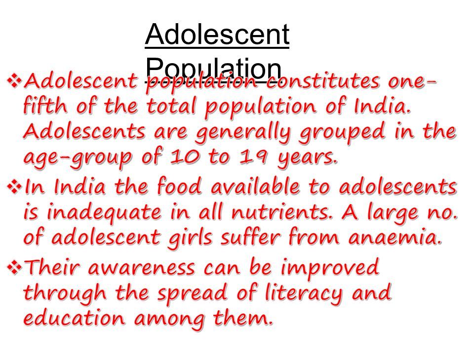 Adolescent Population