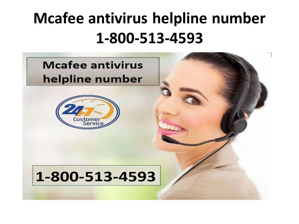 Mcafee antivirus helpline number