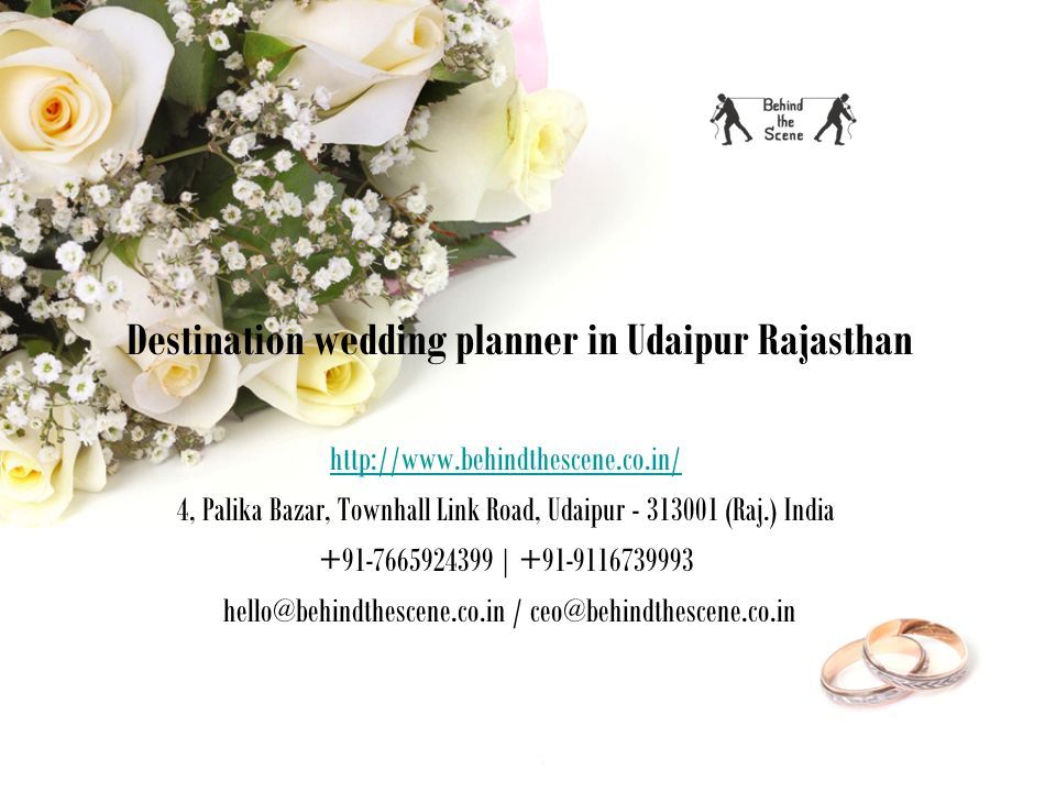 Destination wedding planner in Udaipur Rajasthan   4, Palika Bazar, Townhall Link Road, Udaipur (Raj.) India | /