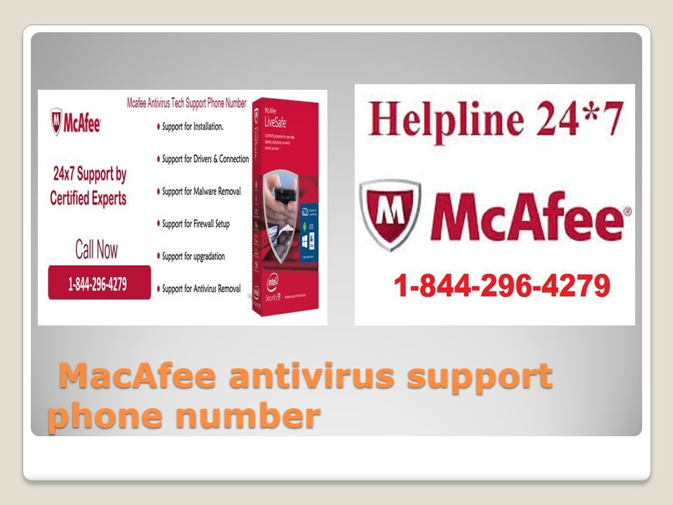 MacAfee antivirus support phone number MacAfee antivirus support phone number