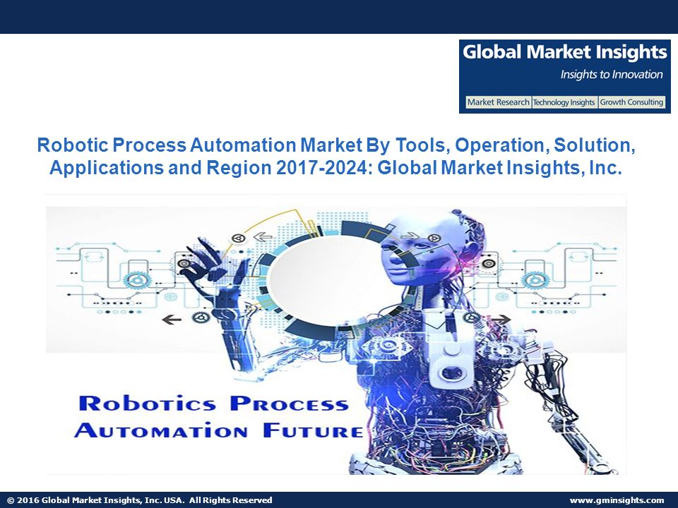 © 2016 Global Market Insights, Inc. USA. All Rights Reserved Robotic ...
