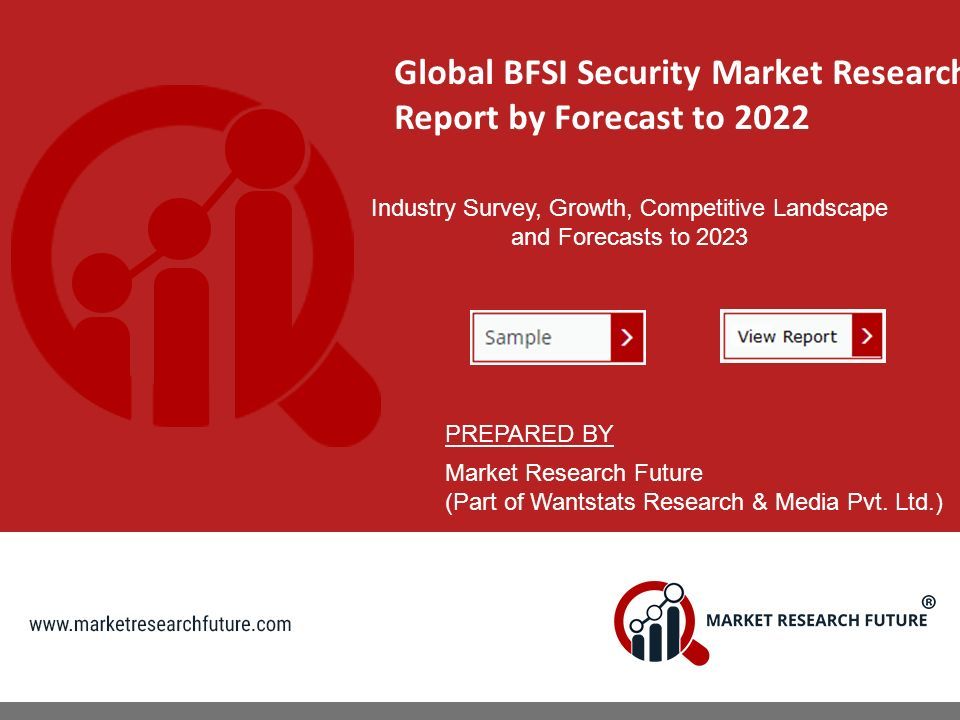 Global BFSI Security Market Research Report by Forecast to 2022 Industry Survey, Growth, Competitive Landscape and Forecasts to 2023 PREPARED BY Market Research Future (Part of Wantstats Research & Media Pvt.