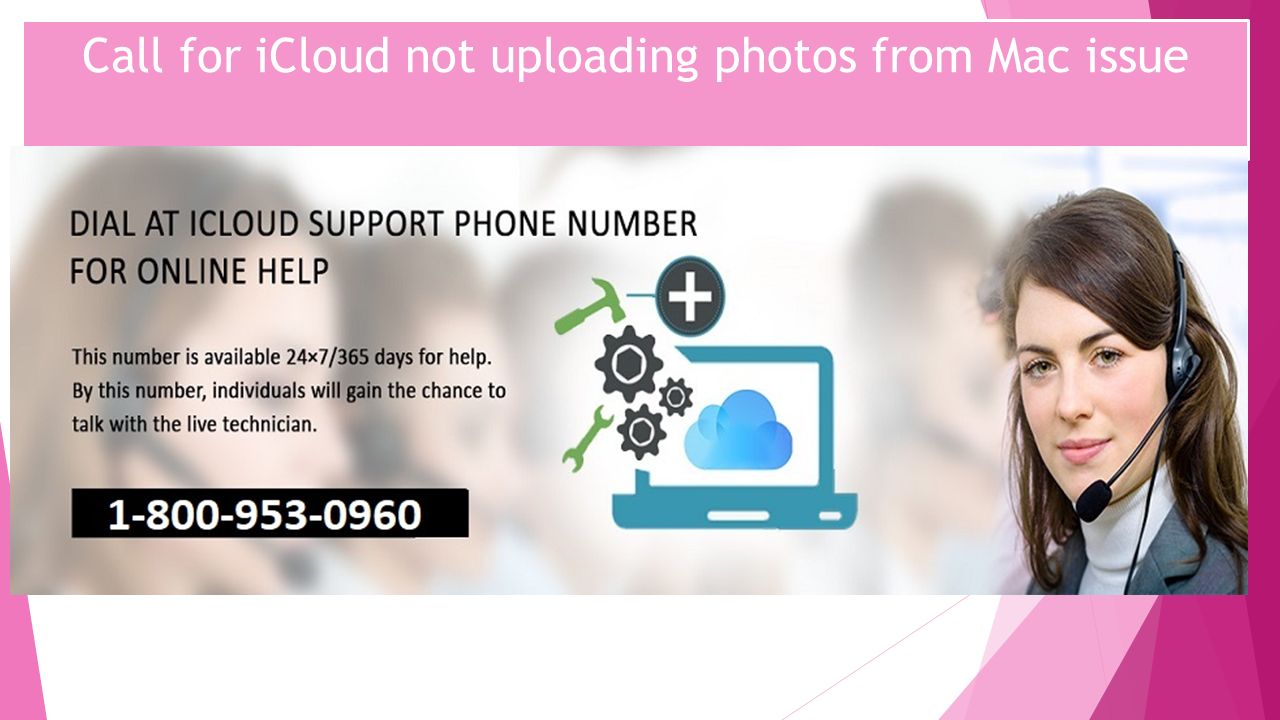 Call for iCloud not uploading photos from Mac issue