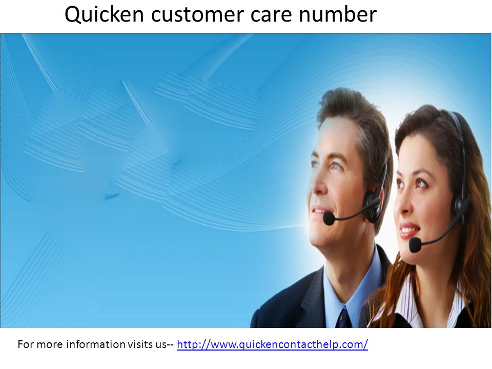 Quicken customer care number For more information visits us--