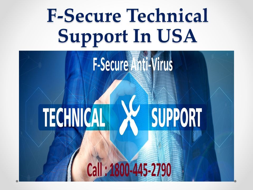 F-Secure Technical Support In USA