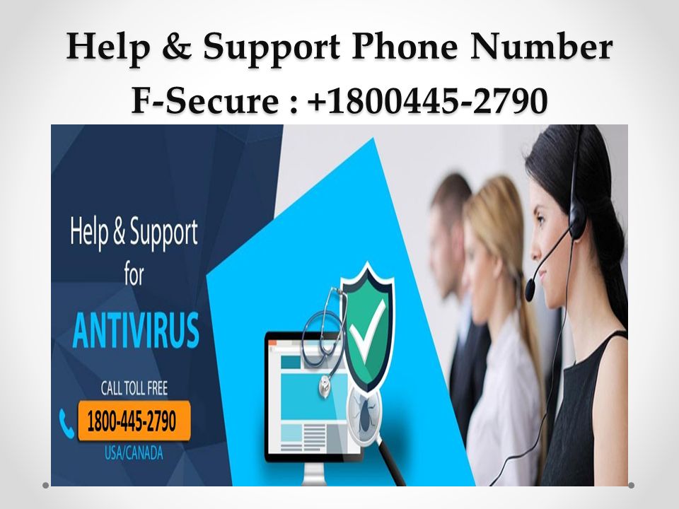 Help & Support Phone Number F-Secure :