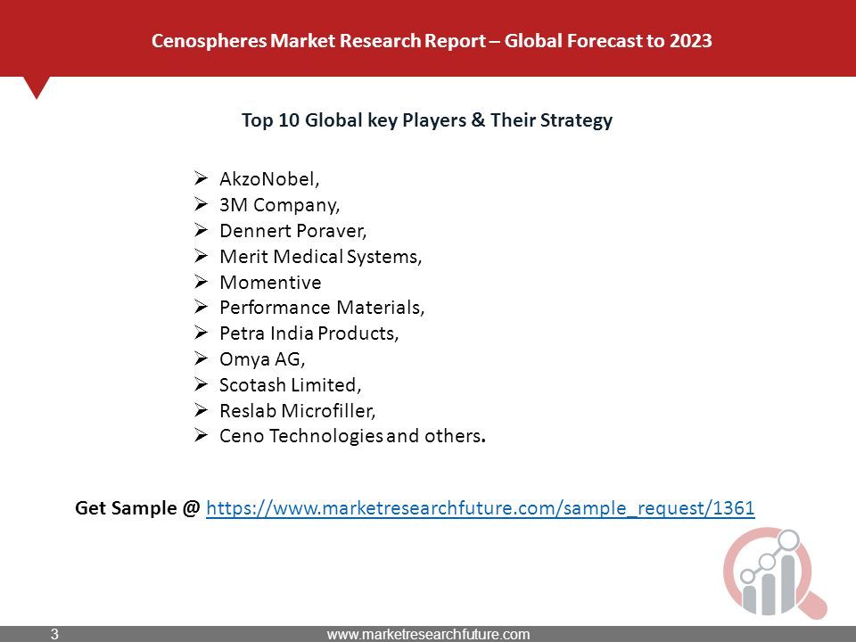 Top 10 Global key Players & Their Strategy  AkzoNobel,  3M Company,  Dennert Poraver,  Merit Medical Systems,  Momentive  Performance Materials,  Petra India Products,  Omya AG,  Scotash Limited,  Reslab Microfiller,  Ceno Technologies and others.