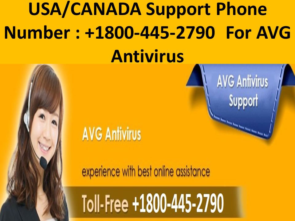 USA/CANADA Support Phone Number : For AVG Antivirus