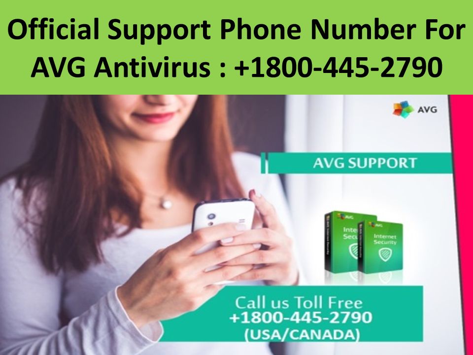 Official Support Phone Number For AVG Antivirus :