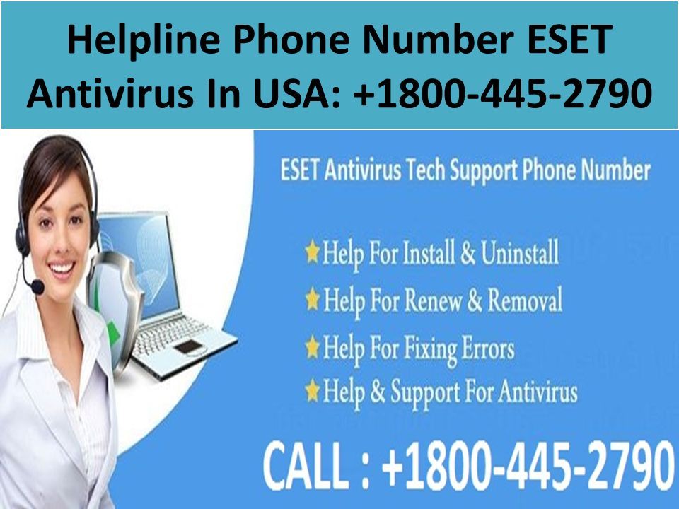 Helpline Phone Number ESET Antivirus In USA: