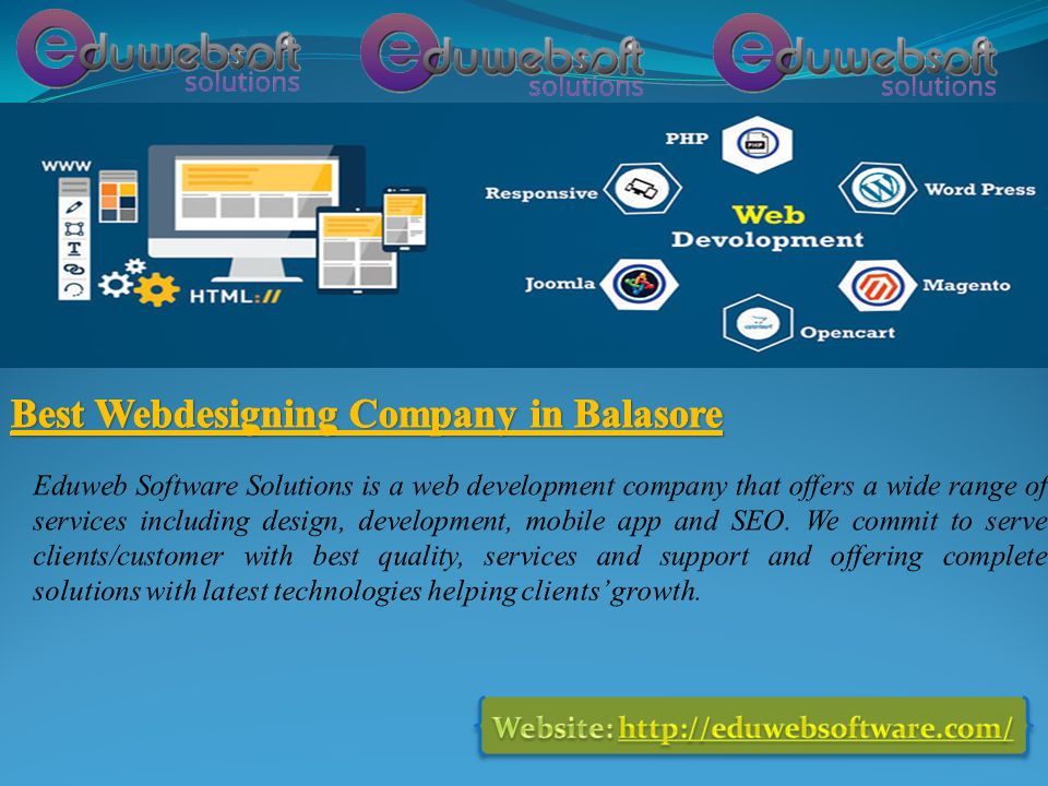 Welcome to EduWeb Software Solutions Welcome to EduWeb Software ...