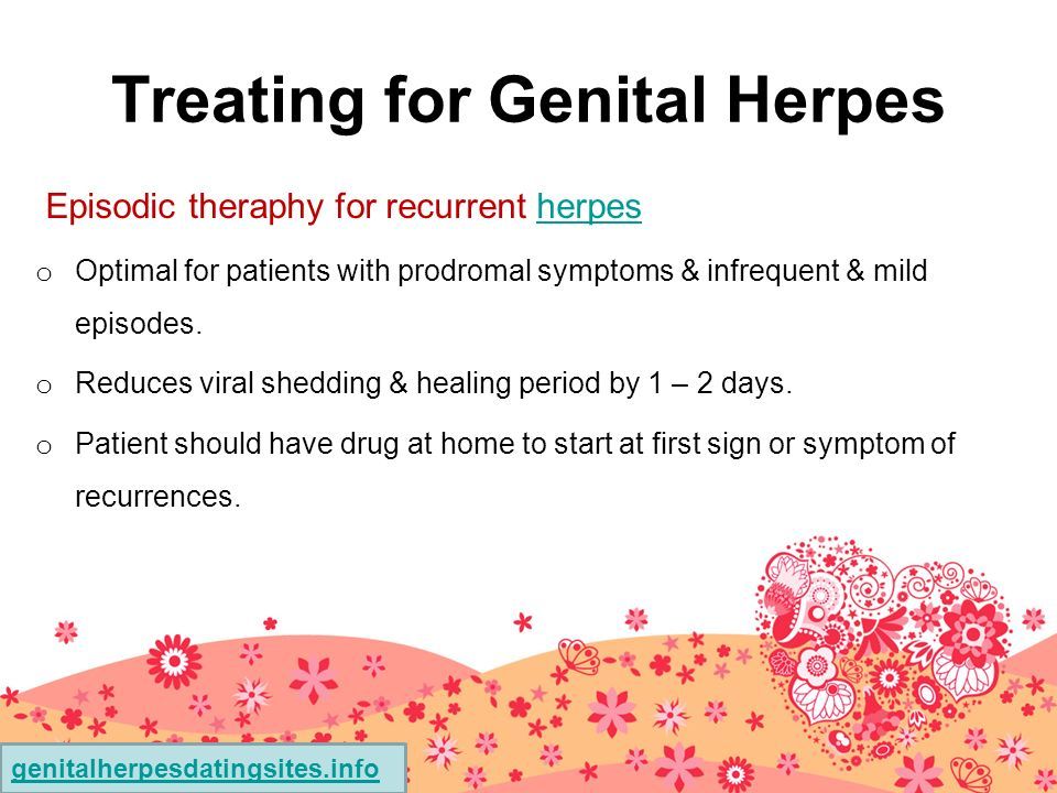 Symptome herpes genitalis