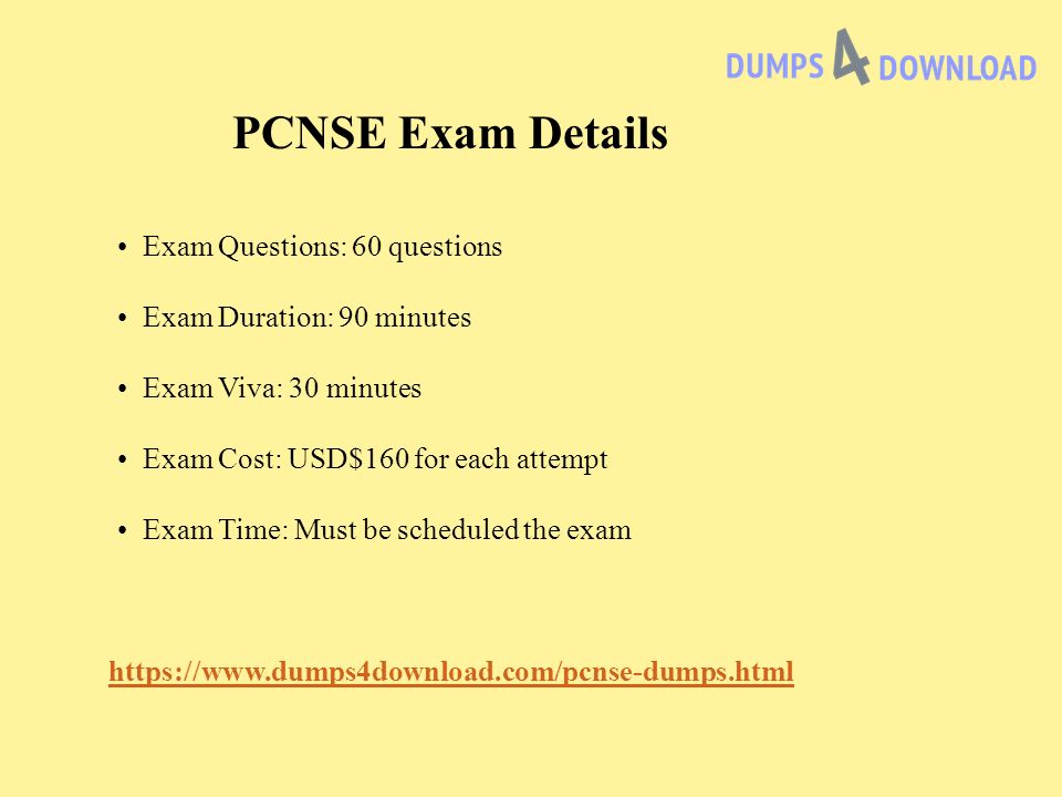 PCNSE Exam Pattern