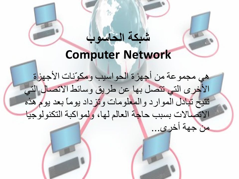 في هذا السنة سوف نقوم بدراسات شبكات الحاسوب Networks Computer الإنترنت  Intranet البريد الإلكتروني ppt download