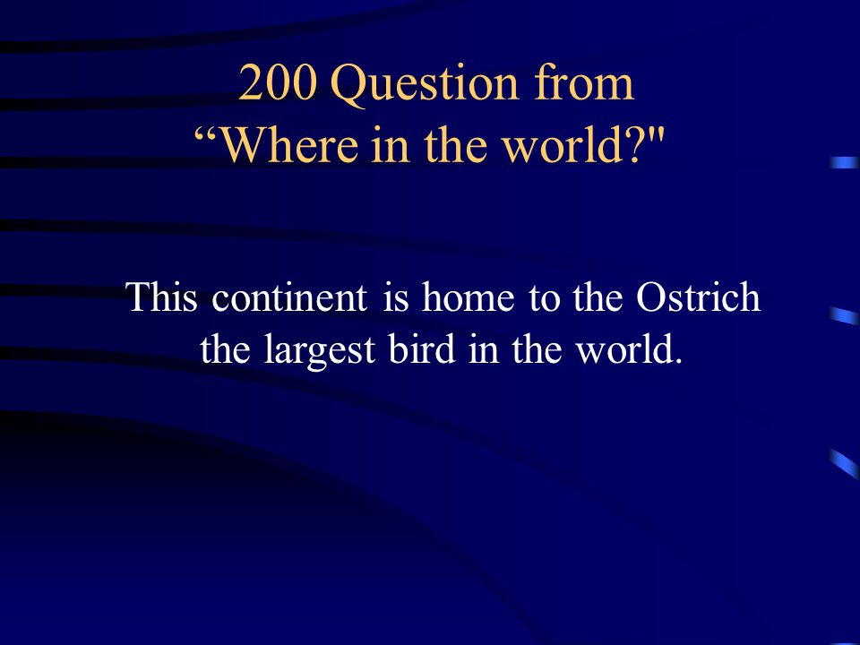 100 Answer from Where in the world What is the South Pole a.k.a. Antarctica