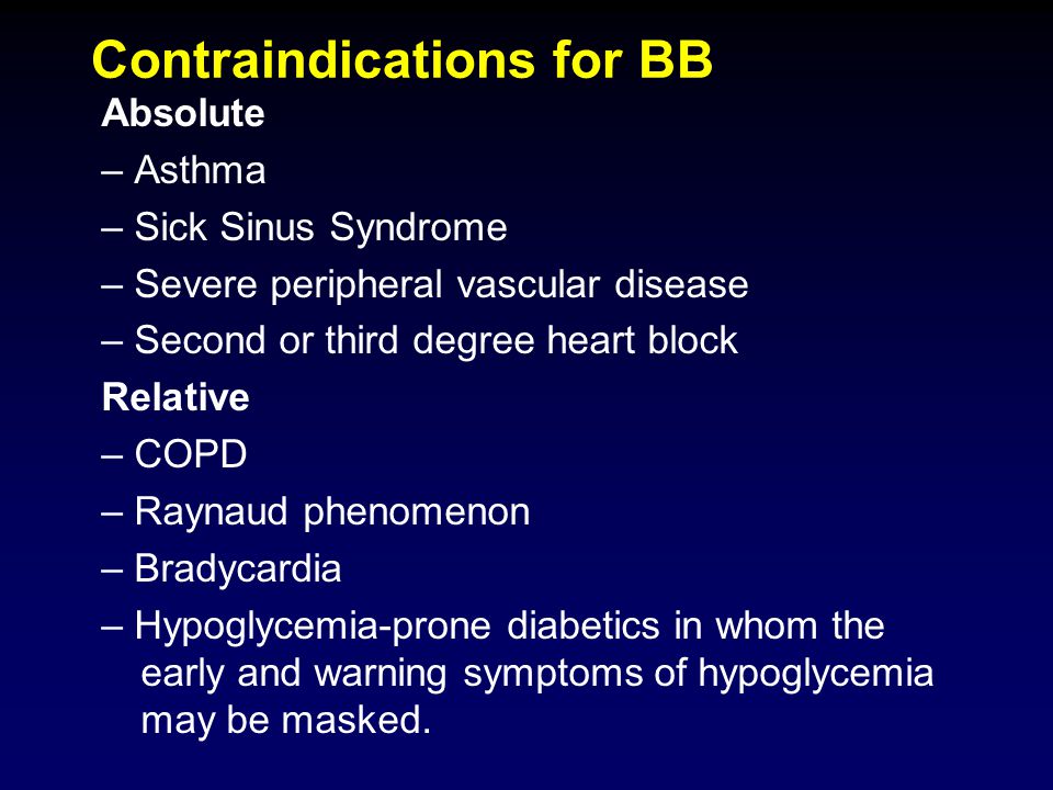 why beta blockers are contraindicated in diabetes)