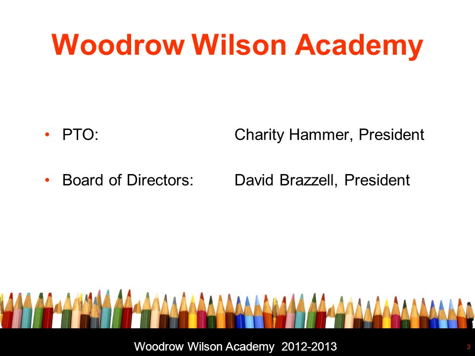 back to school night free powerpoint template 2 woodrow wilson