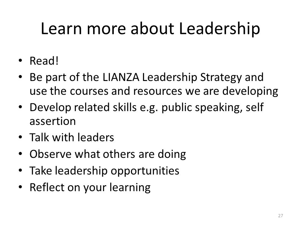 Learn more about Leadership Read.