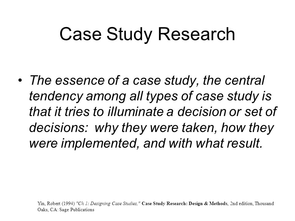 case study research design methods