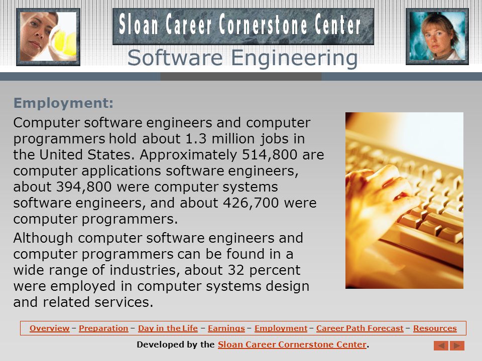 Earnings: Median annual wages of wage-and-salary computer applications software engineers were $85,430.