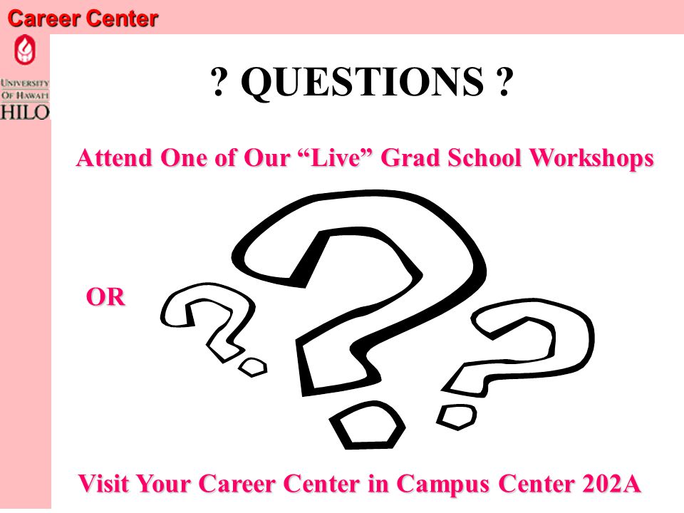 Career Center Final Cautions Have It Proofread by an English Expert.