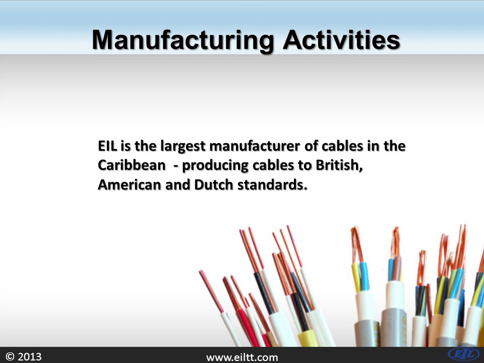 Eil Cable Chart