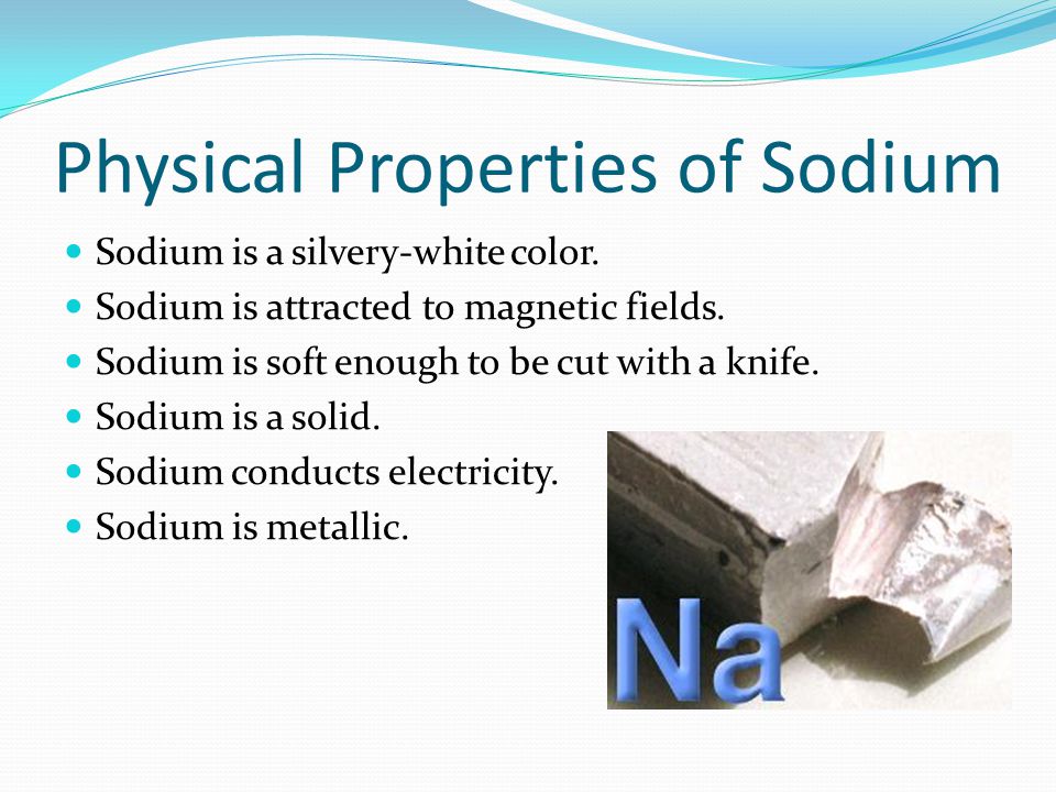 sodium periodic table