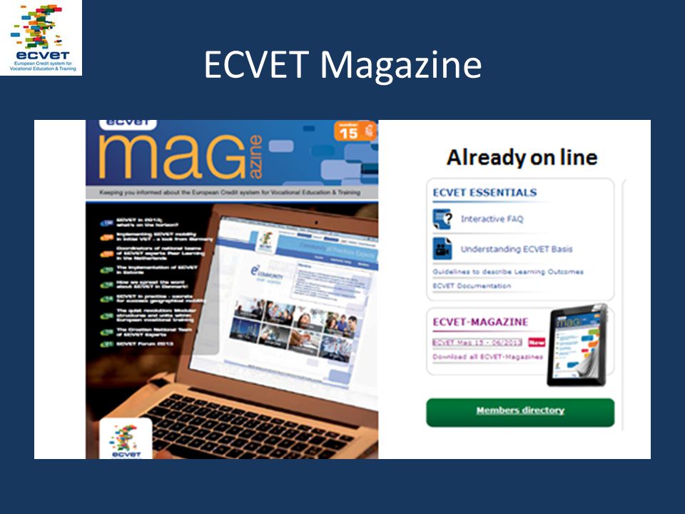 ECVET Magazine
