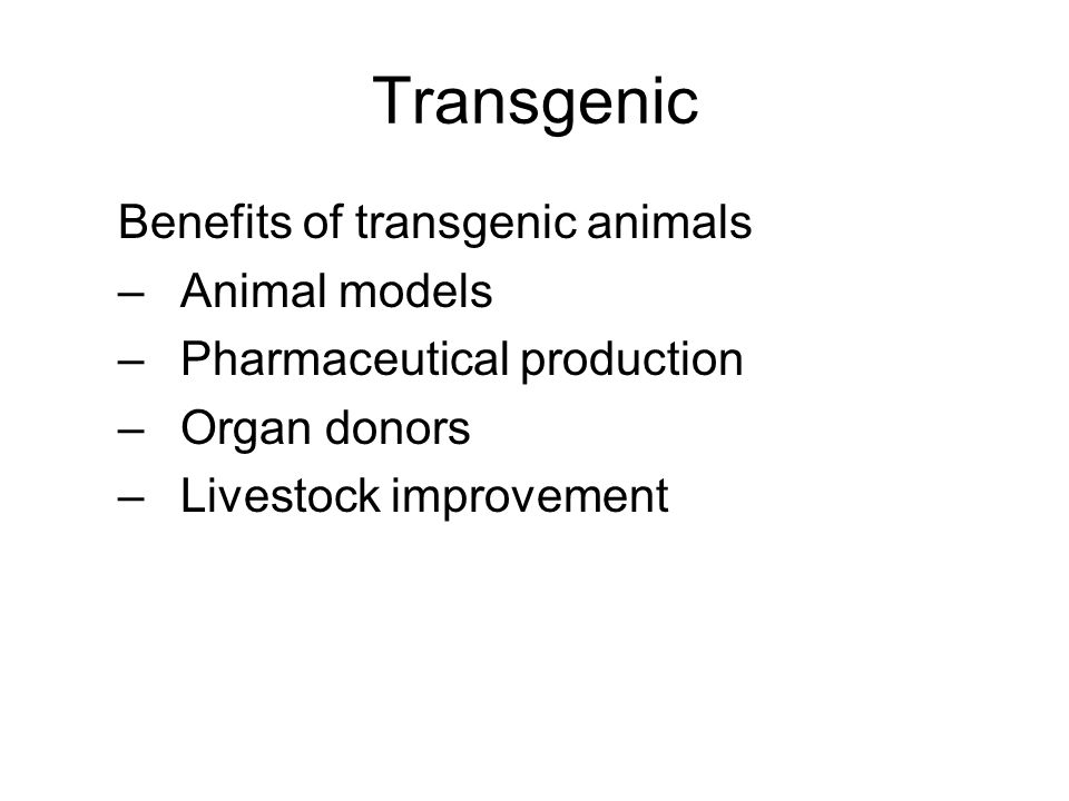 Cloning. 3 Types of Cloning Transgenic (gene) cloning Therapeutic (stem  cell) cloning Reproductive (organism) cloning) - ppt download