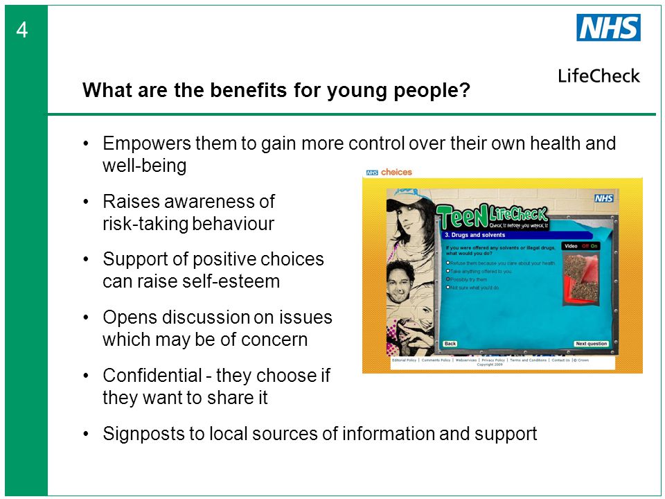 nhs teen lifecheck Nhs teen lifecheck
