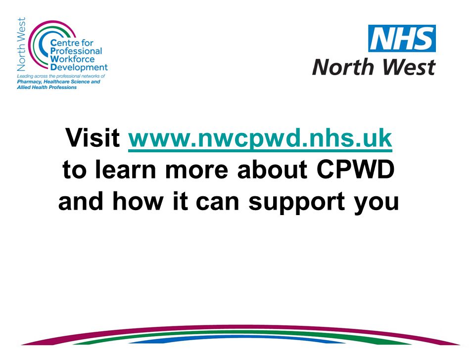 Visit   to learn more about CPWD and how it can support you