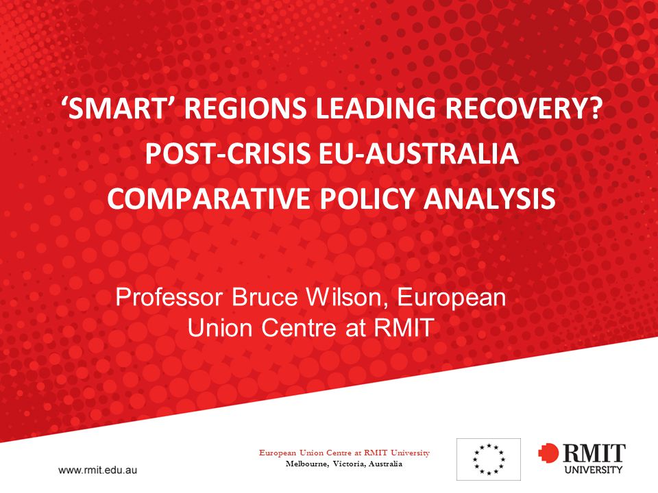 ‘SMART’ REGIONS LEADING RECOVERY.