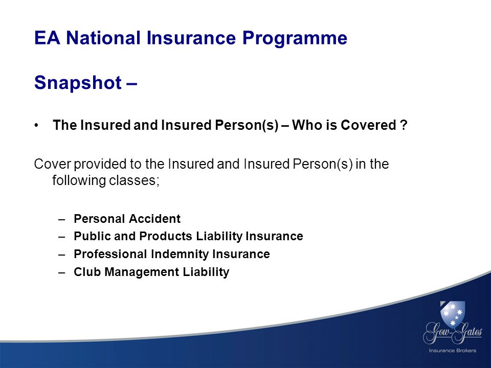 Equestrian Australia National Insurance Programme Presentation to ... Equestrian Australia National Insurance Programme Presentation to ...