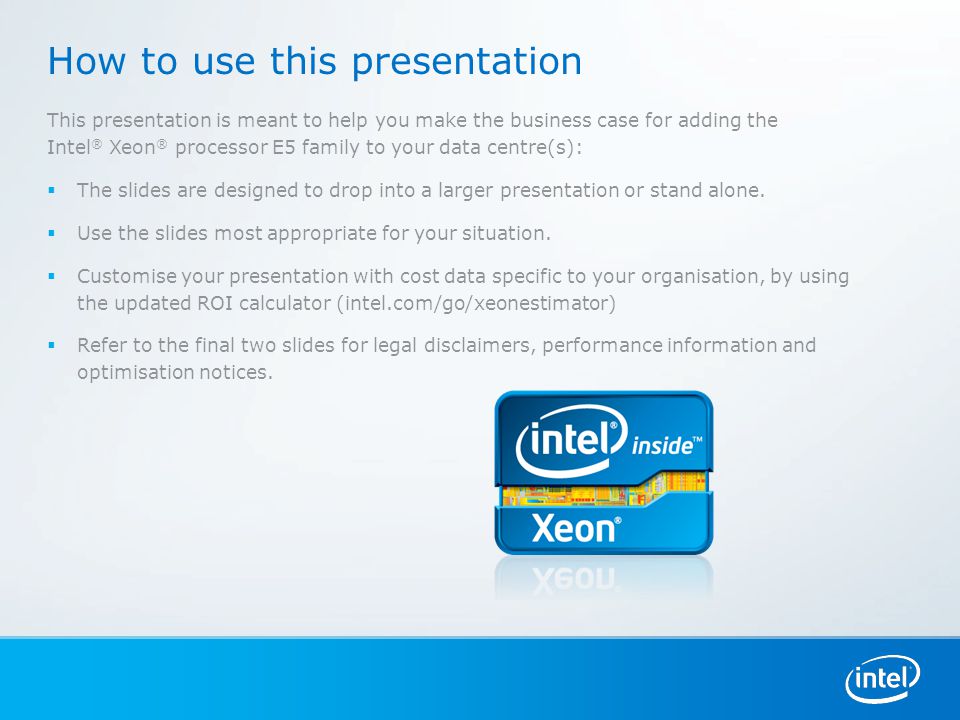 About this presentation Intel's latest addition to its processor products  is the Intel ® Xeon ® processor E5 family. It addresses a broad array of IT  usages, - ppt download