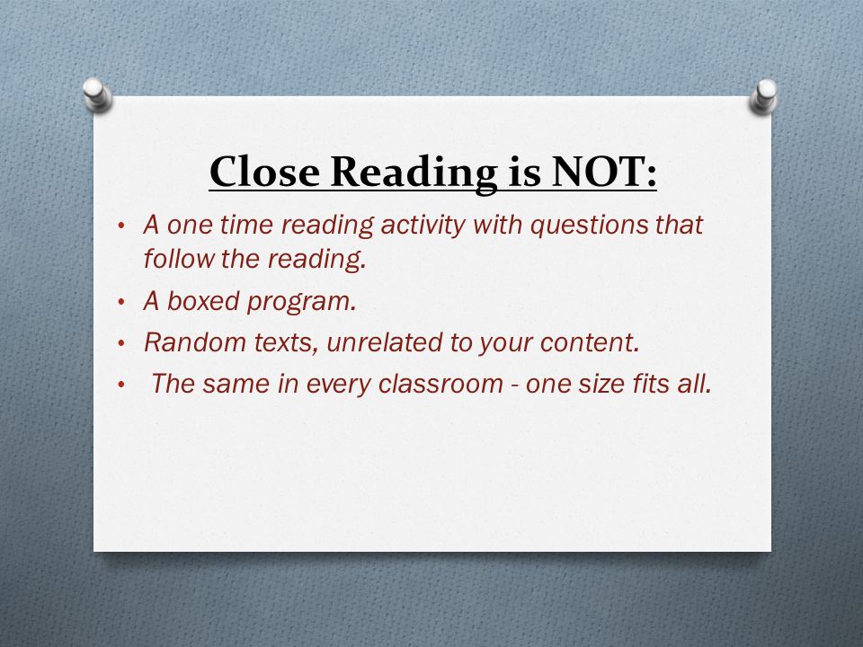 close reading in the elementary classroom helping students move to close reading definition