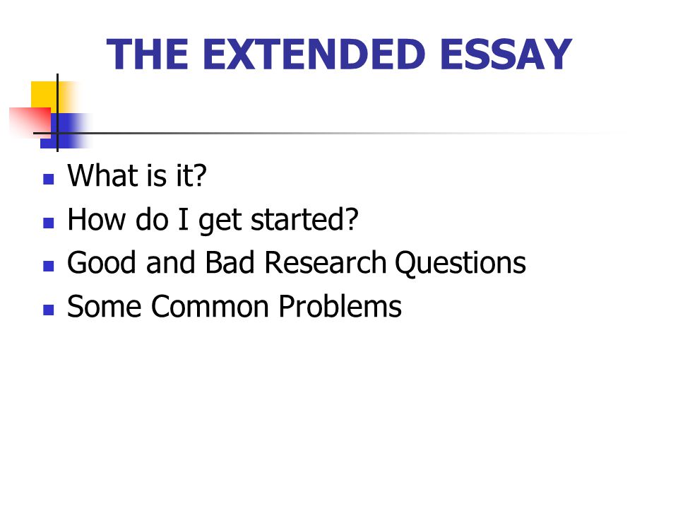 extended essay help