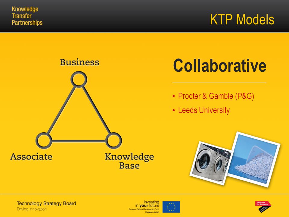 KTP Models Collaborative Procter & Gamble (P&G) Leeds University