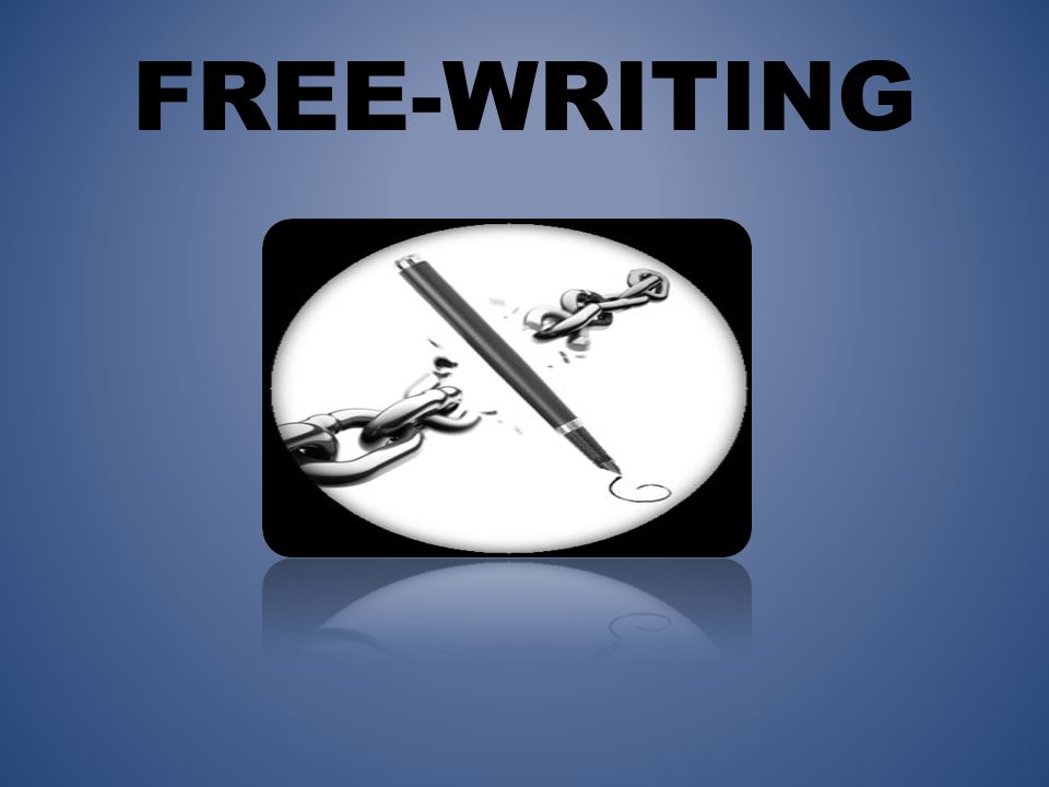 FREE-WRITING