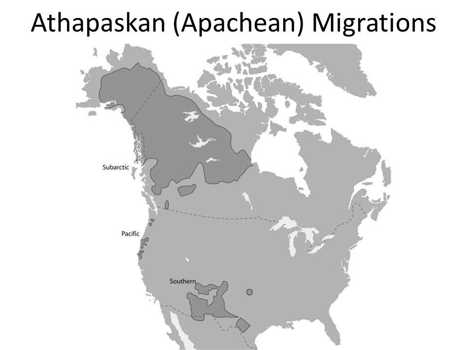 Athapaskan (Apachean) Migrations