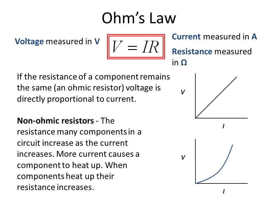 Is voltage directly proportional to resistance Is voltage directly proportional to resistance