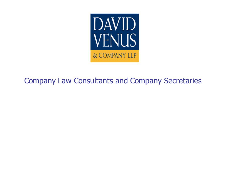 Company Law Consultants and Company Secretaries