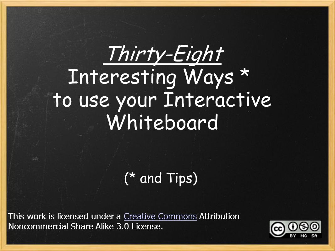 thirty eight interesting ways